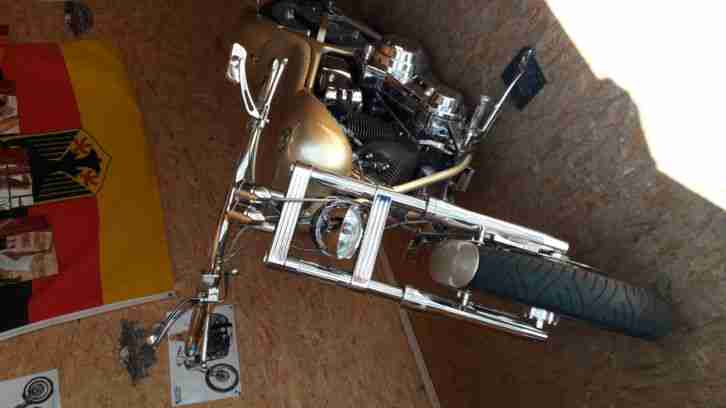 Harley Davidson Softtail Custom Dampfhammer Bauj 93 top gepflegt 240 er