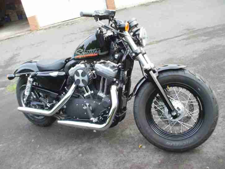 Harley-Davidson Sportster 1200 Forty Eight 48 erst 13000 km- dt.Mod -wie neu-