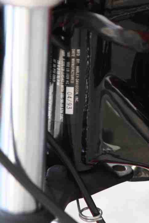 Harley Davidson Sportster 883 Bj. 1993 mit 1667 Meilen