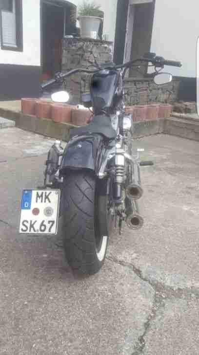 Harley Davidson Sportster 883 ! Custom ! sehr tief TÜV neu Viele Neuteile Bobber