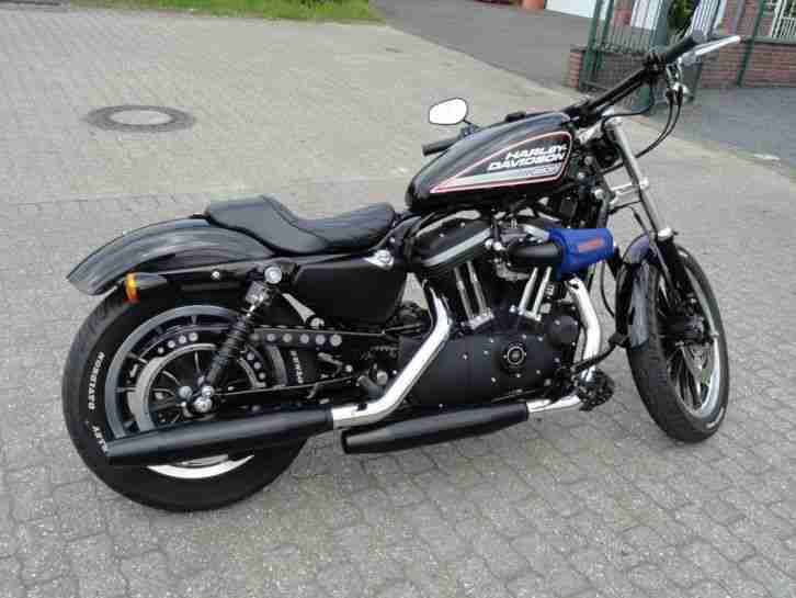 Harley Davidson Sportster 883 R Umbau Flatroad Race Tracker