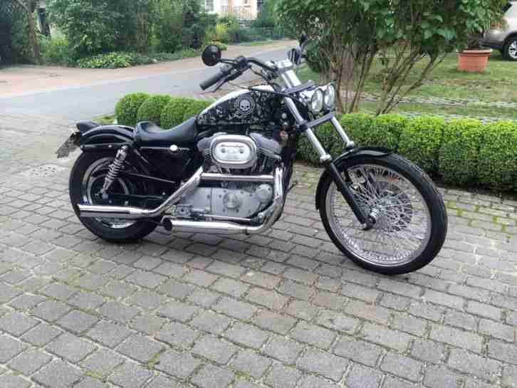 Harley Davidson Sportster EVO C 53 Umbau auf Wide Glide