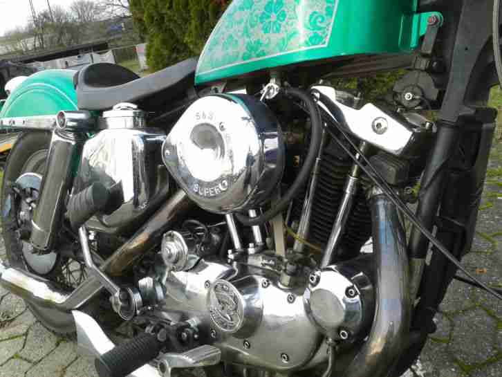 Harley Davidson Sportster Ironhead 1000 XLCH Bobber Brat Style 1975
