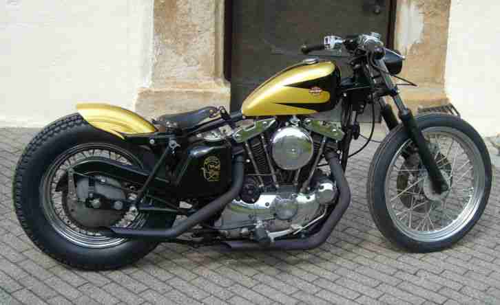 Harley Davidson Sportster Ironhead Bobber Bj. 1976