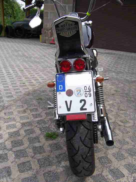 Harley Davidson Sportster XL 1200 Bj. 88 mit 5 Gang , Motor erst 16' tKM 98dB
