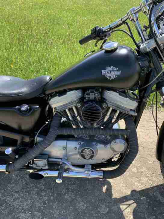 Harley Davidson Sportster XL2 US 883 2xAuspuffanlage, Sissybar, 2xSitzbänke uvm