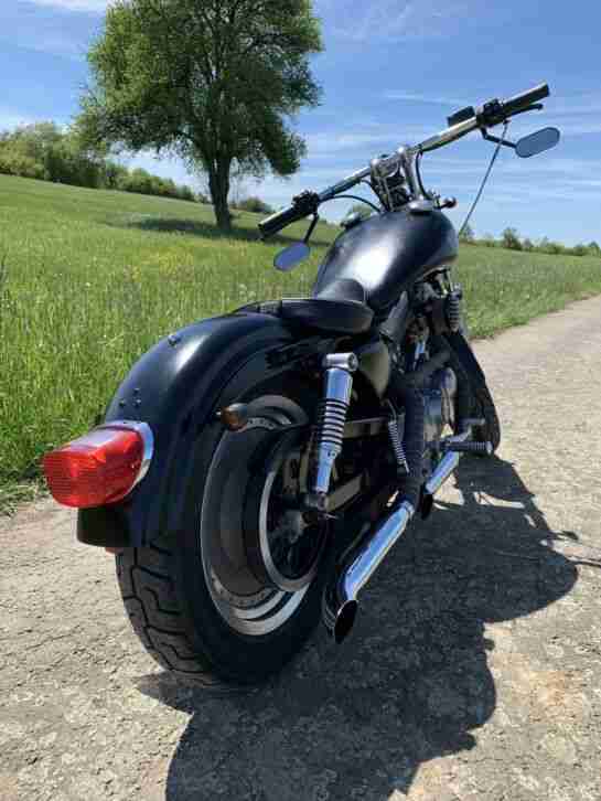 Harley Davidson Sportster XL2 US 883 2xAuspuffanlage, Sissybar, 2xSitzbänke uvm