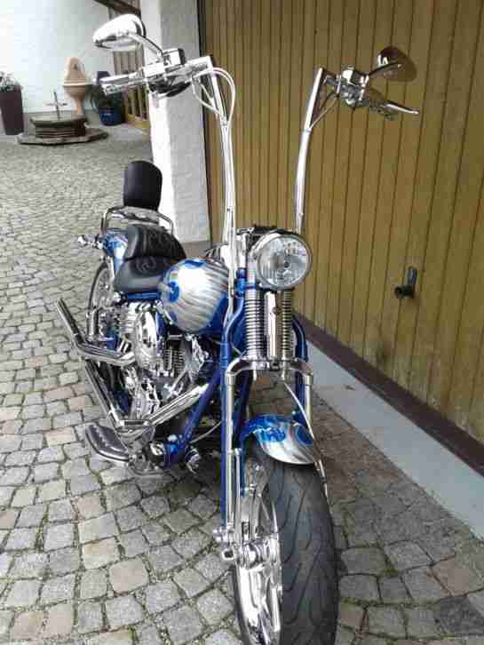 Harley Davidson Springer CVO in Cobald Blue