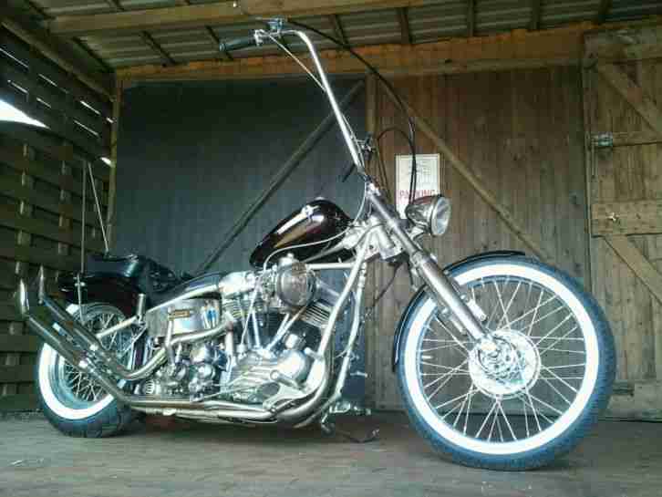 Harley Davidson Starrahmen Wishbone Chopper