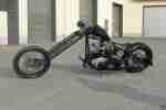 Harley Davidson, Starrahmen, show bike,