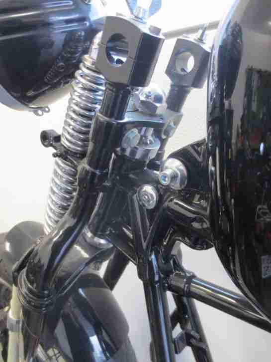 Harley Davidson Straightleg Starrrahmen Rigidframe Bobber Kit mit KfZ Brief