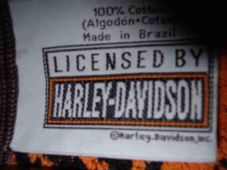 Harley Davidson Strandtuch Duschtuch Handtuch 80 x 145 cm 100 % Baumwolle