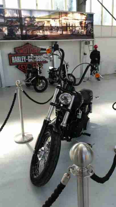 Harley Davidson Street Bob FXDB 2015 Lenkerumbau