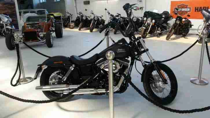 Harley Davidson Street Bob FXDB 2015 Lenkerumbau