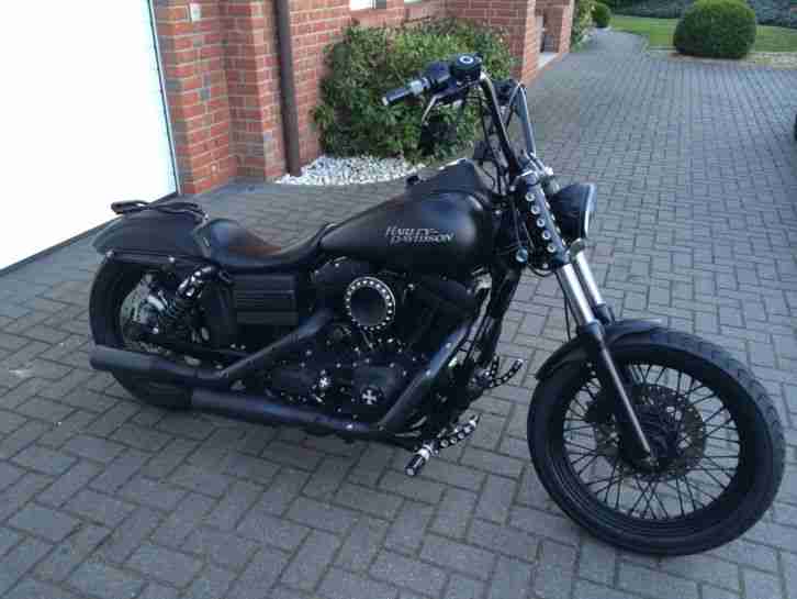 Harley Davidson Street Bob Umbau Wert lt. Gutachten  Є23.000,-