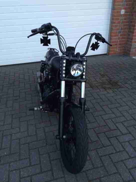 Harley Davidson Street Bob Umbau Wert lt. Gutachten  Є23.000,-