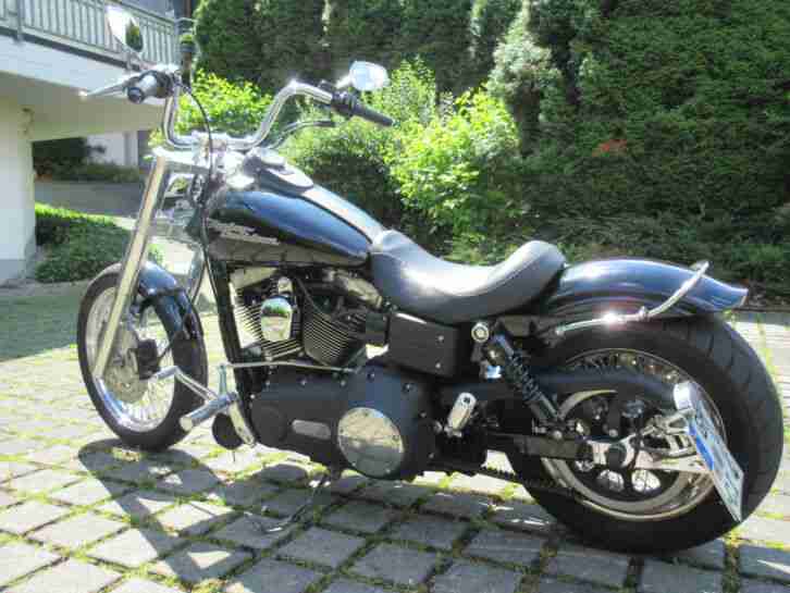 Harley Davidson Street Bob, modifiziert, top Zustand