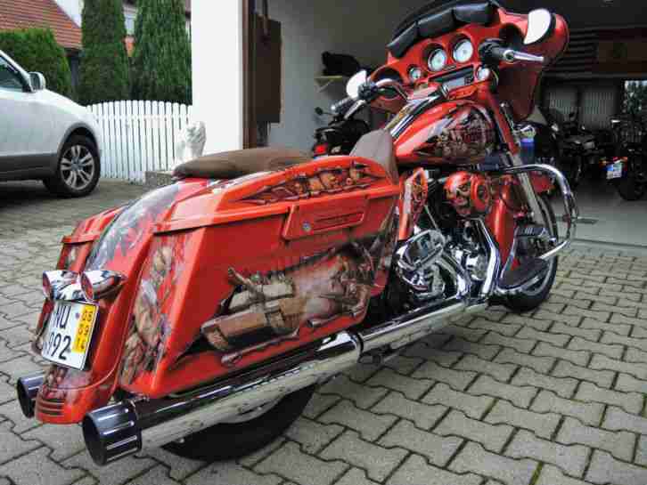 Harley Davidson Street Glide absolut einmaliges Bike Super Schnäppchen