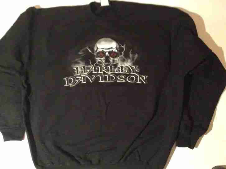 Harley Davidson Sweatshirt Gr.XL Achtung