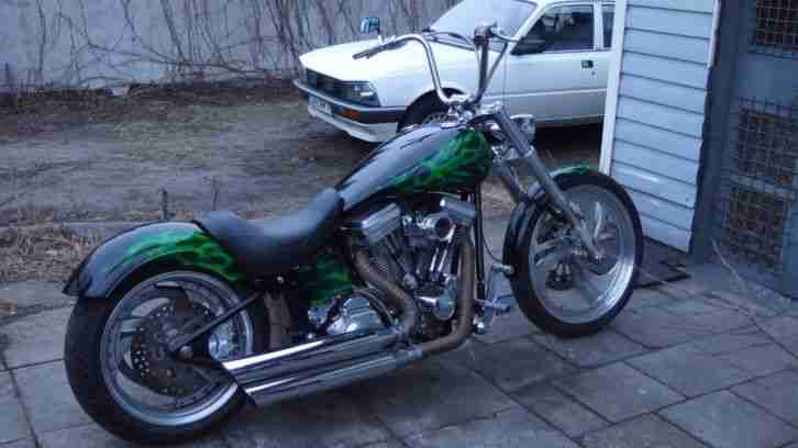 Harley Davidson Titan Gecko 1998 Custom S&S engine Softail