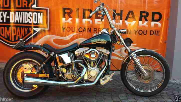 Harley Davidson, Top gepflegete 58er FL mit S&S Motor 1550 cm³ HU 07/2017,