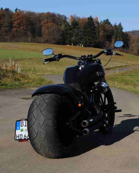 Harley Davidson Traumbike "Black Hawk" im neuwertigen Zustand 300er Reifen VHB !