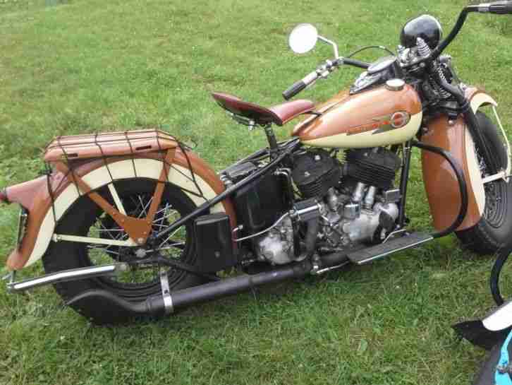 Harley Davidson UL 1937 Classic Oldtimer