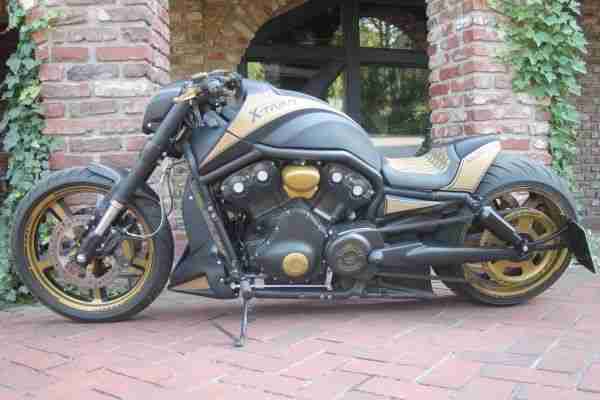 Harley Davidson V Rod Muscle X Trem Umbau mit