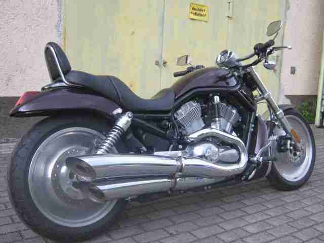Harley-Davidson V-Rod im Topzustand, seitliches Kennzeichen, Sonderlenker
