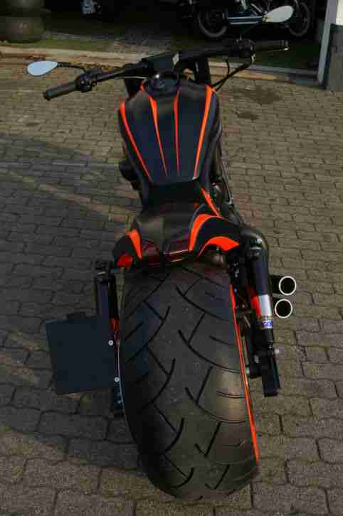 Harley Davidson V-Rod - kompletter NLC Breitumbau der Superlative 3/2015