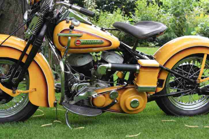 Harley Davidson WL 750 baujahr 1948