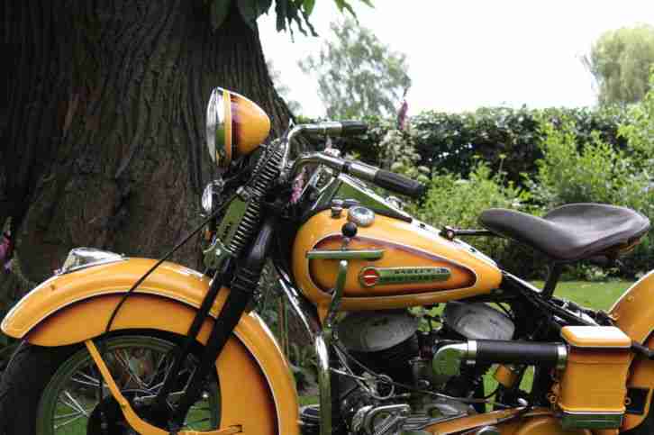 Harley Davidson WL 750 baujahr 1948