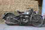 Harley Davidson WLA 750 von 1942 zum