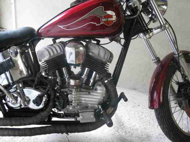 Harley Davidson WLA Custom Bobber