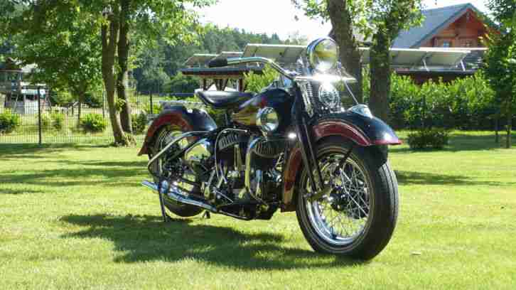 Harley Davidson WLC Flathead EZ:1947 Oldtimer