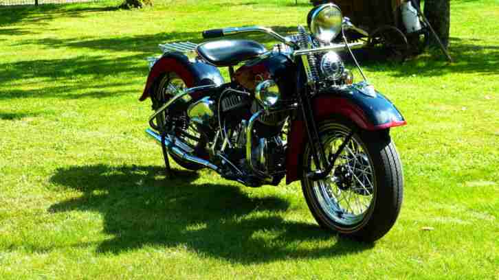 Harley-Davidson WLC-Flathead EZ:1947 Oldtimer