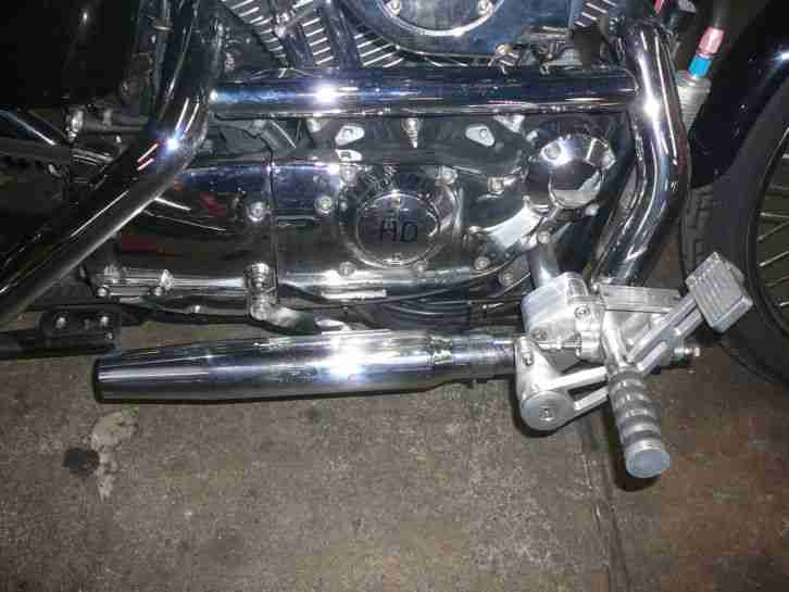 Harley-Davidson XL 1200 Sportster, schwarz/chrom