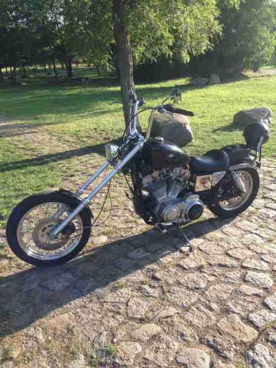 Harley Davidson XL 883 Old School Chopper