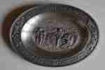 Harley Davidson pewter plate, The spring