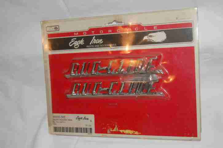 Harley Duo-Glide Front Fender Emblems 1958 to 1964