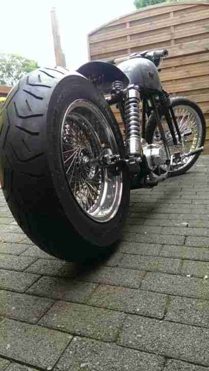 Harley Duo Glide Knick Rahmen Rolling Chassis