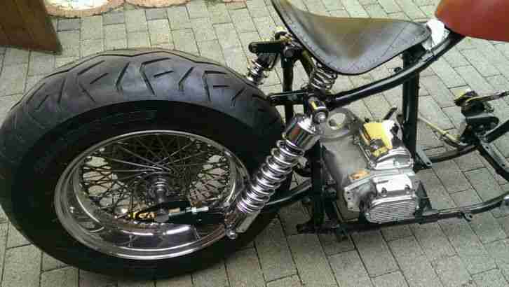 Harley Duo Glide Knickrahmen Rolling Chassis 1958 Panhead Shovelhead Neuteile