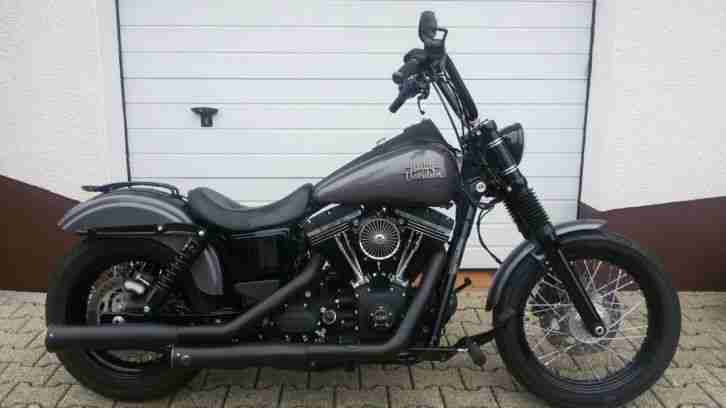 Harley Dyna Street Bob FXDB Custom 103er Top Umbau Falcon Dark Custom Style 2014