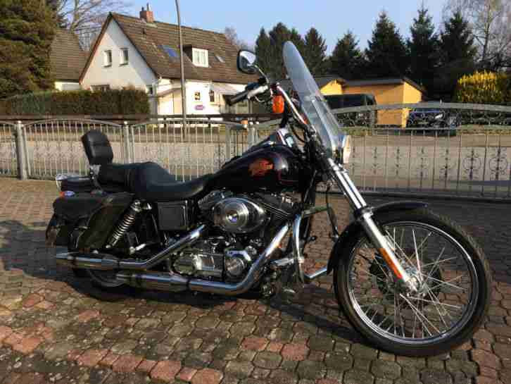 Harley Dyna Wide Glide aus 2001 deutsche Erstzul. 1.Hand nur 21 tkm. wie neu....