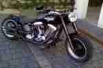 Harley FAT BOY Zassel Custom Umbau 12500km