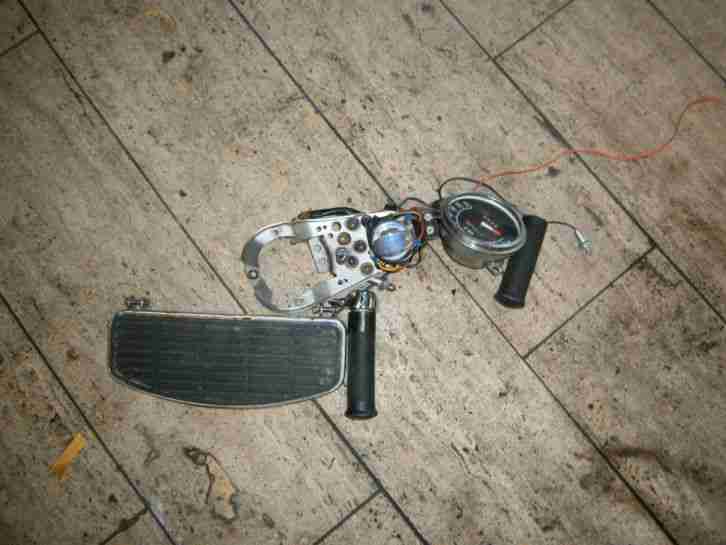 Harley FLH Shovel 1978 mit Brief Gabel Rahmen Lacksatz Räder Bremsen