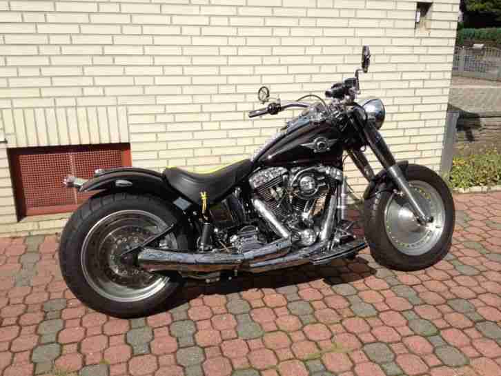 Harley Fat Boy Evo aus 2. Hand Baujahr 1999 mit nur 12.500 km