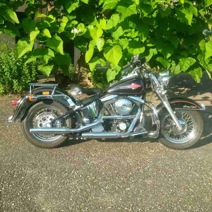 Harley Heritage Softail FLSTN Deutsches 93er EVO Modell TÜV neu