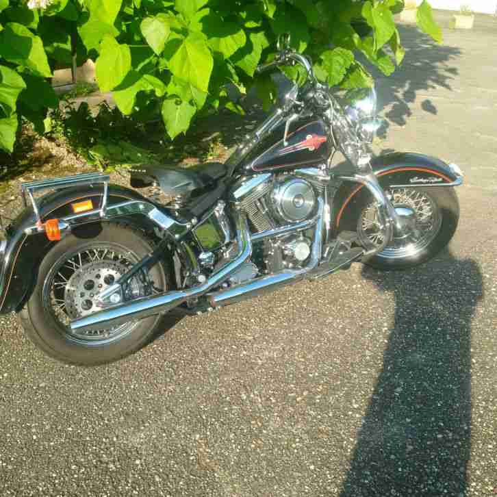 Harley Heritage Softail FLSTN Deutsches 93er EVO Modell TÜV neu