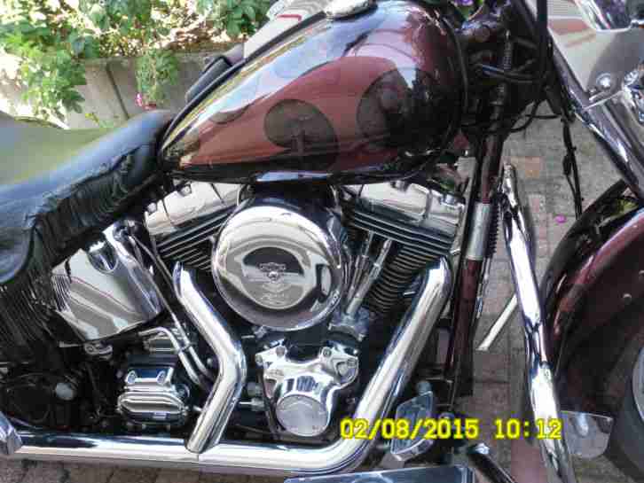 Harley Heritage Softail Typ Twin cam FLSTS Bauj 2000 Tuev bis 05/17 Org USA